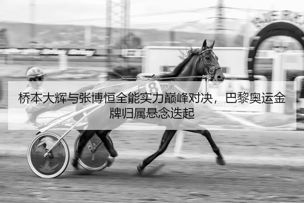 桥本大辉与张博恒全能实力巅峰对决，巴黎奥运金牌归属悬念迭起